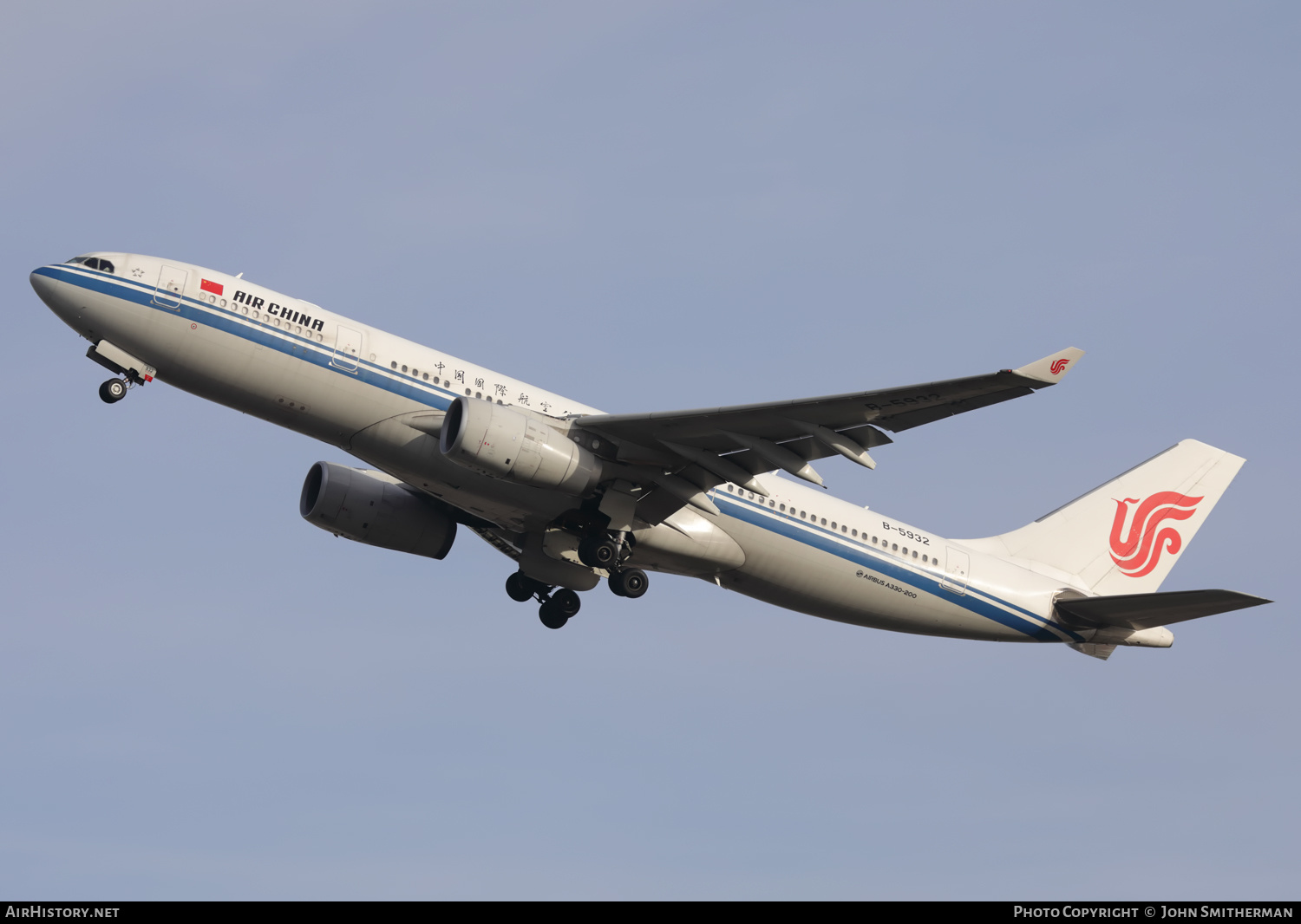 Aircraft Photo of B-5932 | Airbus A330-243 | Air China | AirHistory.net #437253