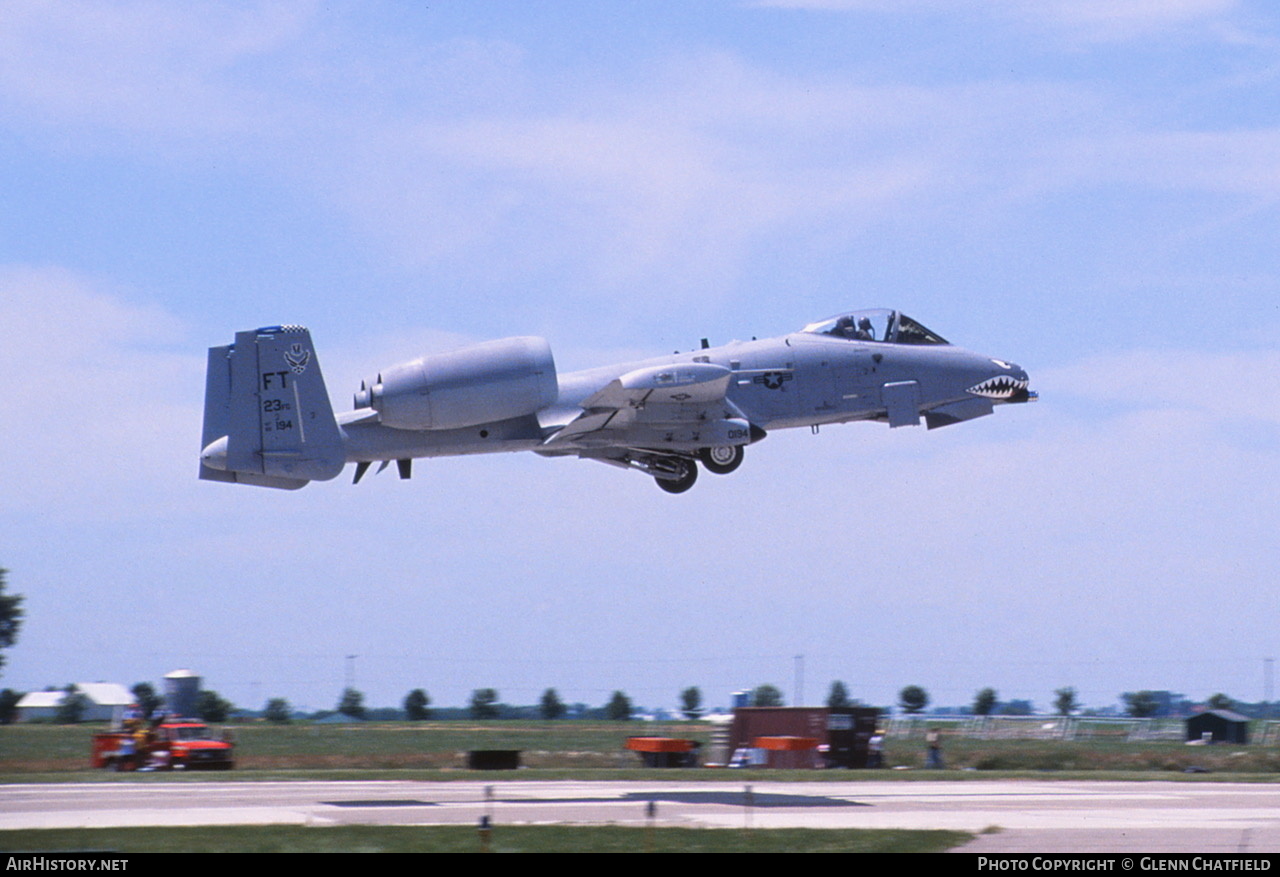 Aircraft Photo of 80-0194 / AF80-194 | Fairchild OA-10A Thunderbolt II | USA - Air Force | AirHistory.net #437257