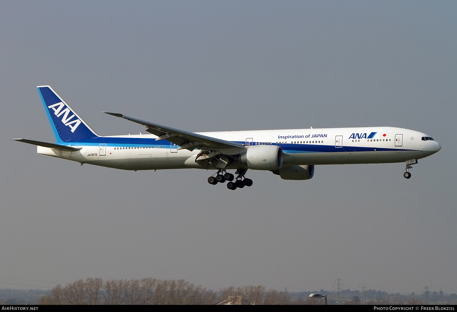 Aircraft Photo of JA787A | Boeing 777-381/ER | All Nippon Airways - ANA | AirHistory.net #437260