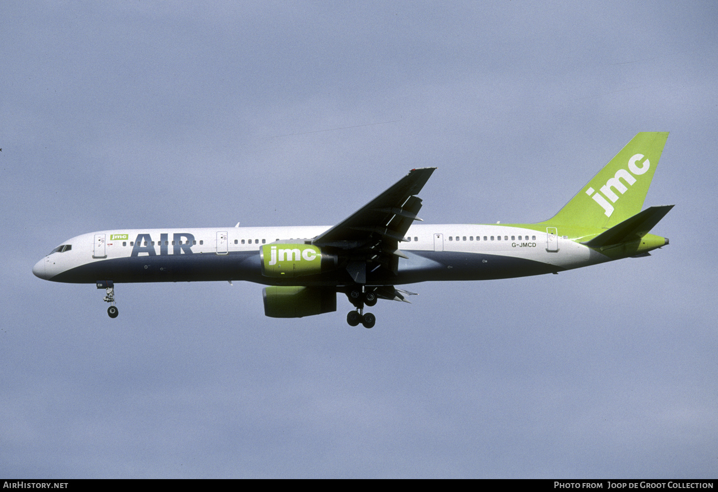 Aircraft Photo of G-JMCD | Boeing 757-25F | JMC Air | AirHistory.net #437261