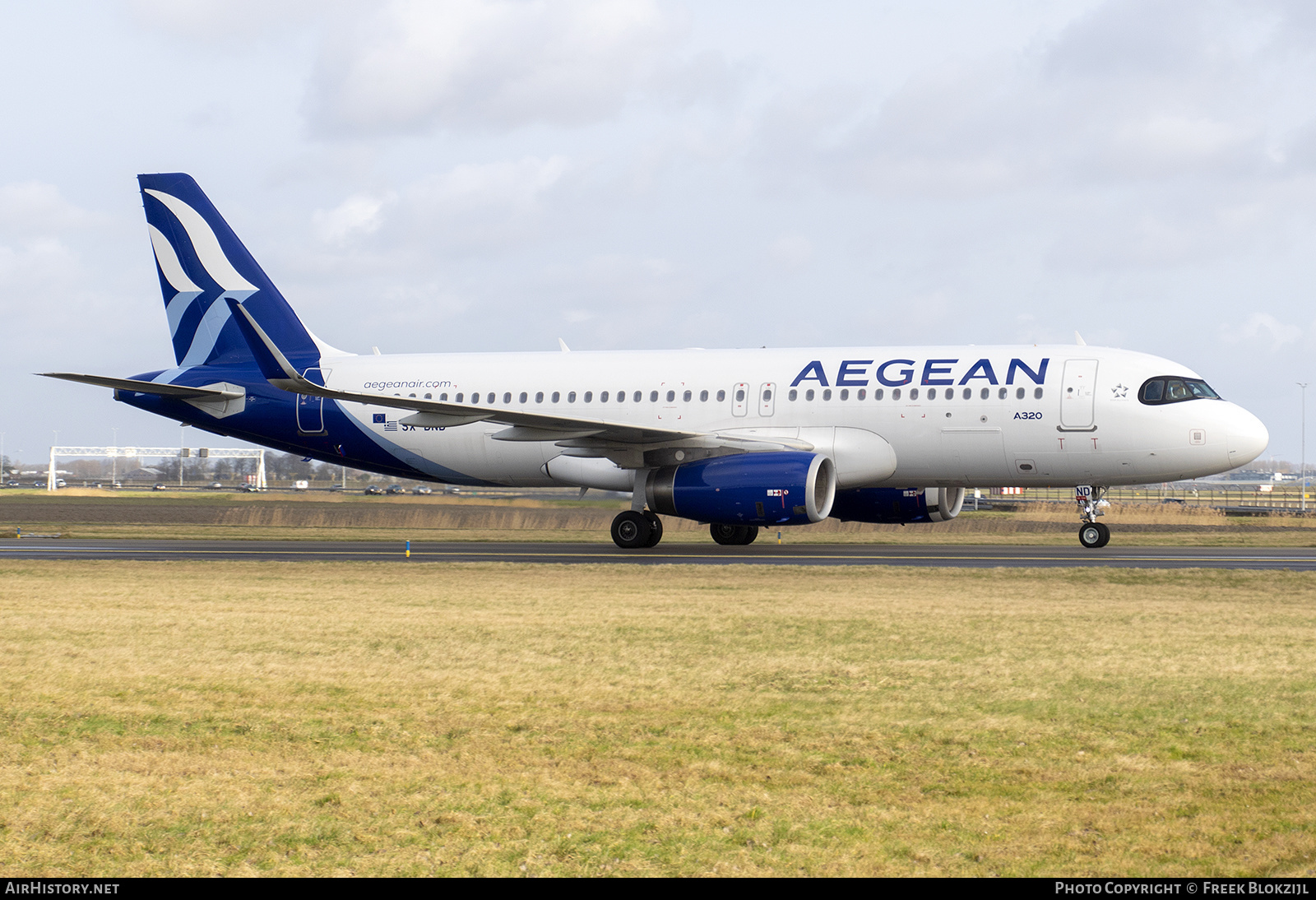 Aircraft Photo of SX-DND | Airbus A320-232 | Aegean Airlines | AirHistory.net #437265