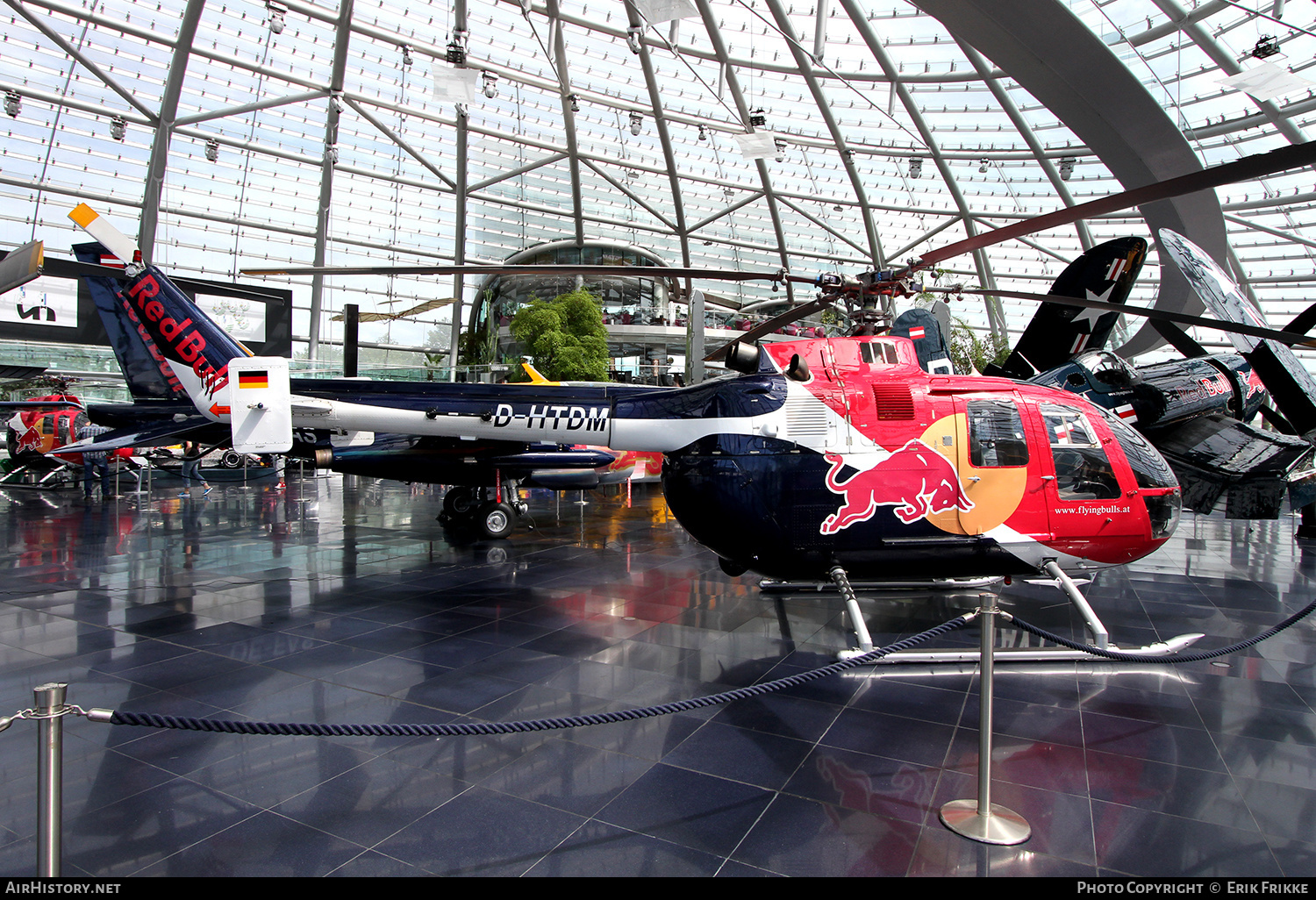 Aircraft Photo of D-HTDM | MBB BO-105CB | Red Bull | AirHistory.net #437286