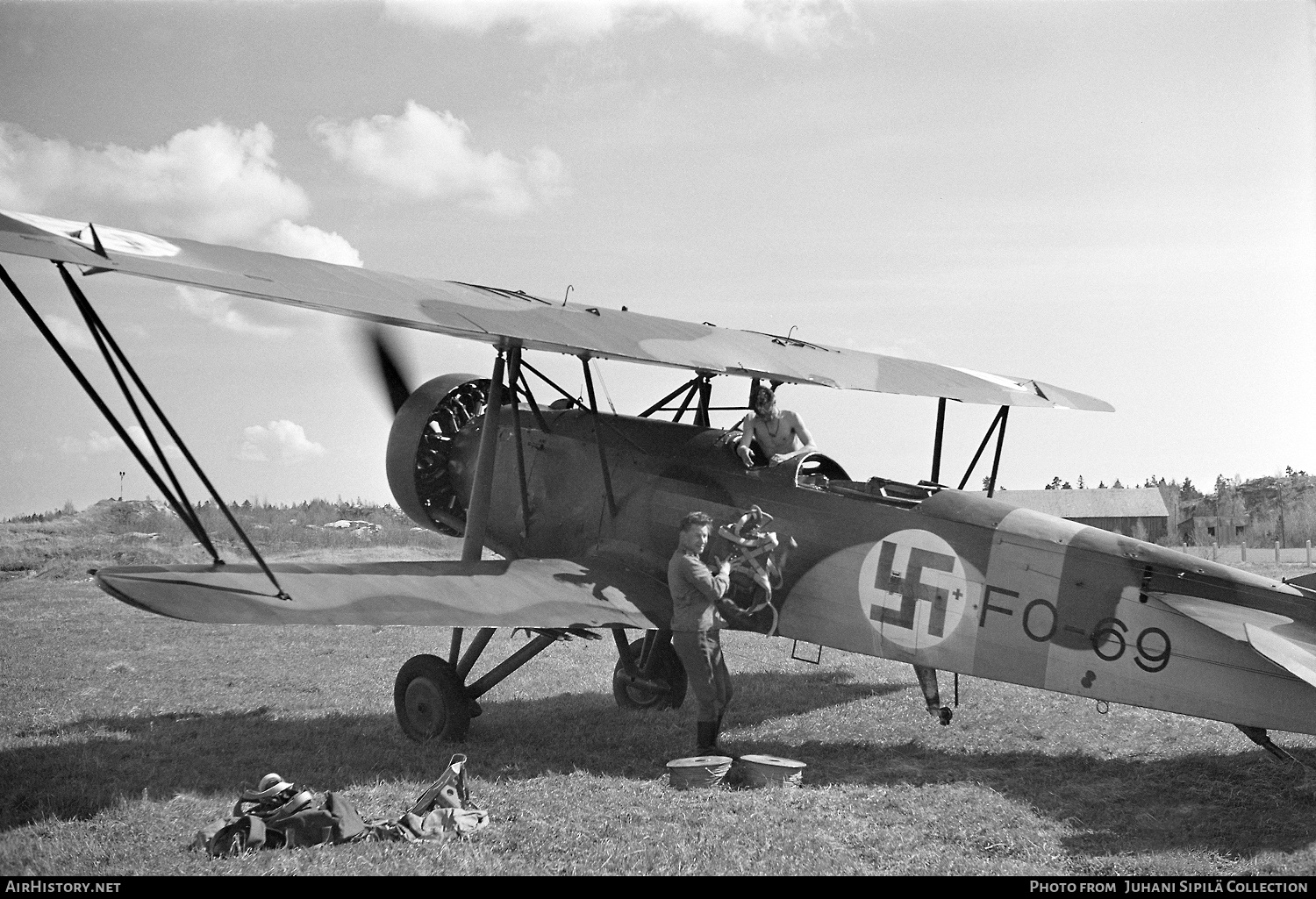 Aircraft Photo of FO-69 | Fokker C-VE | Finland - Air Force | AirHistory.net #437287