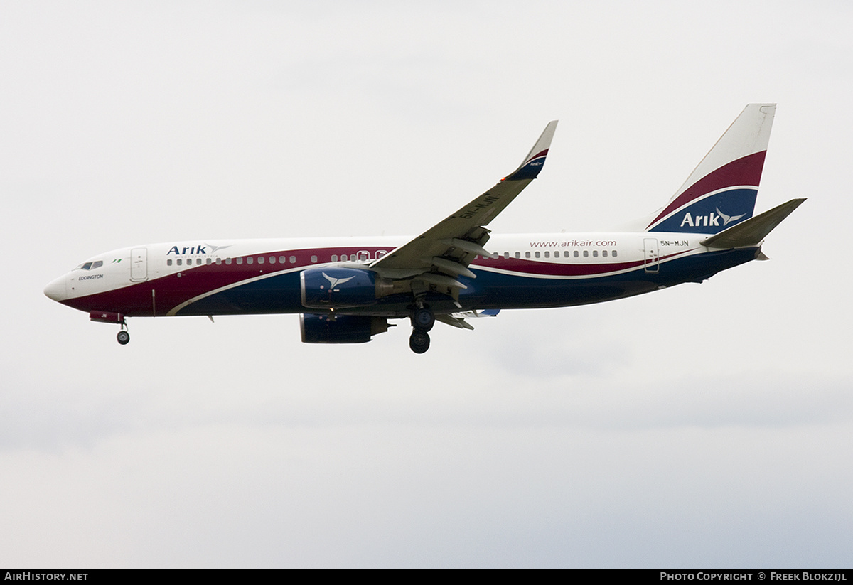Aircraft Photo of 5N-MJN | Boeing 737-86N | Arik Air | AirHistory.net #437303