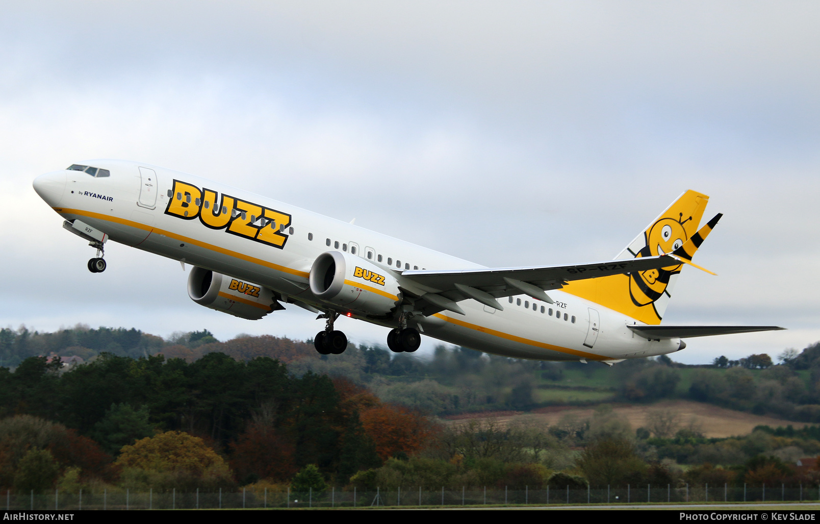 Aircraft Photo of SP-RZF | Boeing 737-8200 Max 200 | Buzz | AirHistory.net #437305