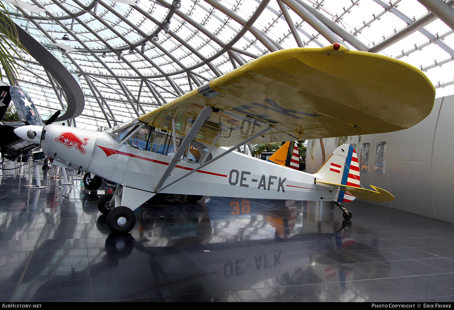 Aircraft Photo of OE-AFK | Piper PA-18-105 Super Cub | Red Bull | AirHistory.net #437306