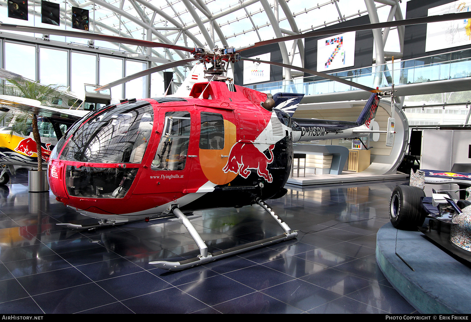 Aircraft Photo of D-HSDM | MBB BO-105CB | Red Bull | AirHistory.net #437338