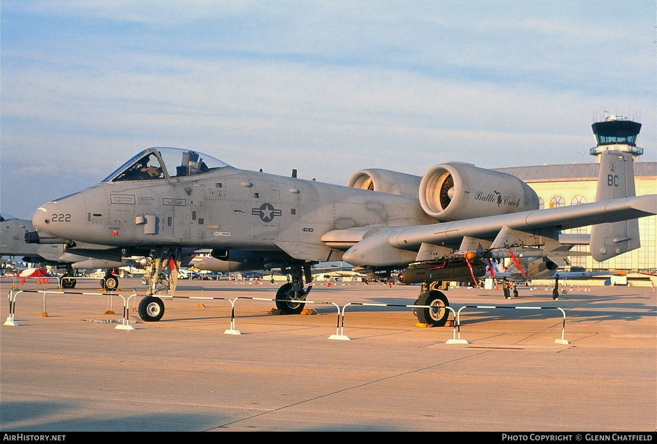 Aircraft Photo of 80-0222 / AF80-222 | Fairchild OA-10A Thunderbolt II | USA - Air Force | AirHistory.net #437342