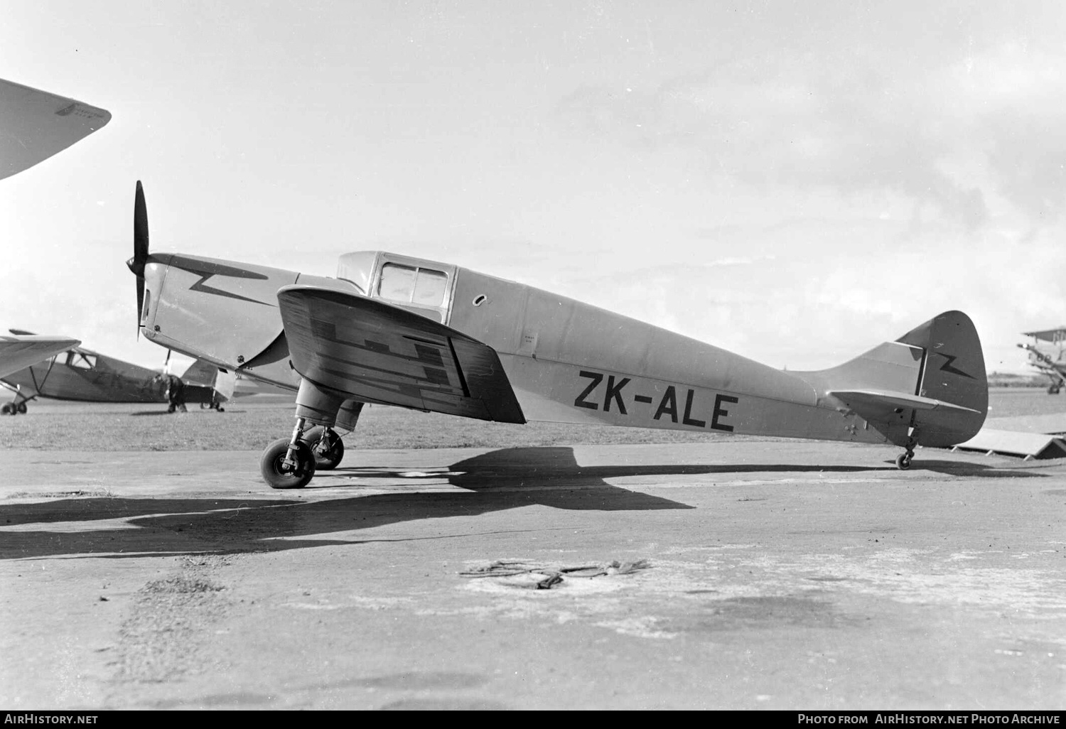 Aircraft Photo of ZK-ALE | Miles M.11A Whitney Straight | AirHistory.net #437369