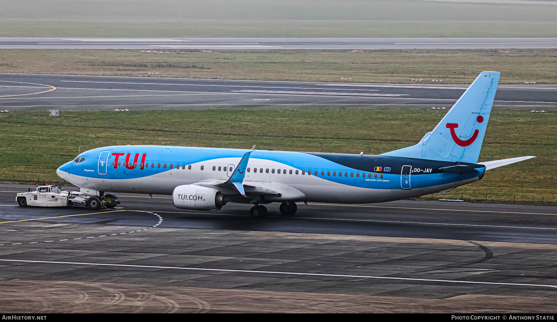 Aircraft Photo of OO-JAV | Boeing 737-8K5 | TUI | AirHistory.net #437377