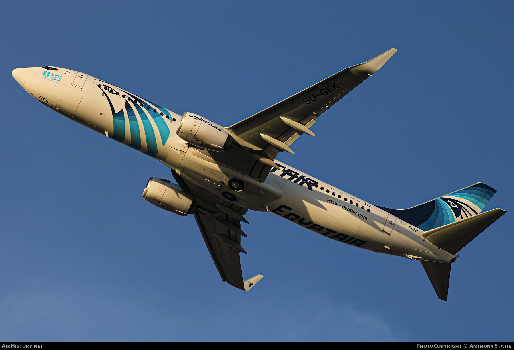 Aircraft Photo of SU-GEK | Boeing 737-800 | EgyptAir | AirHistory.net #437381
