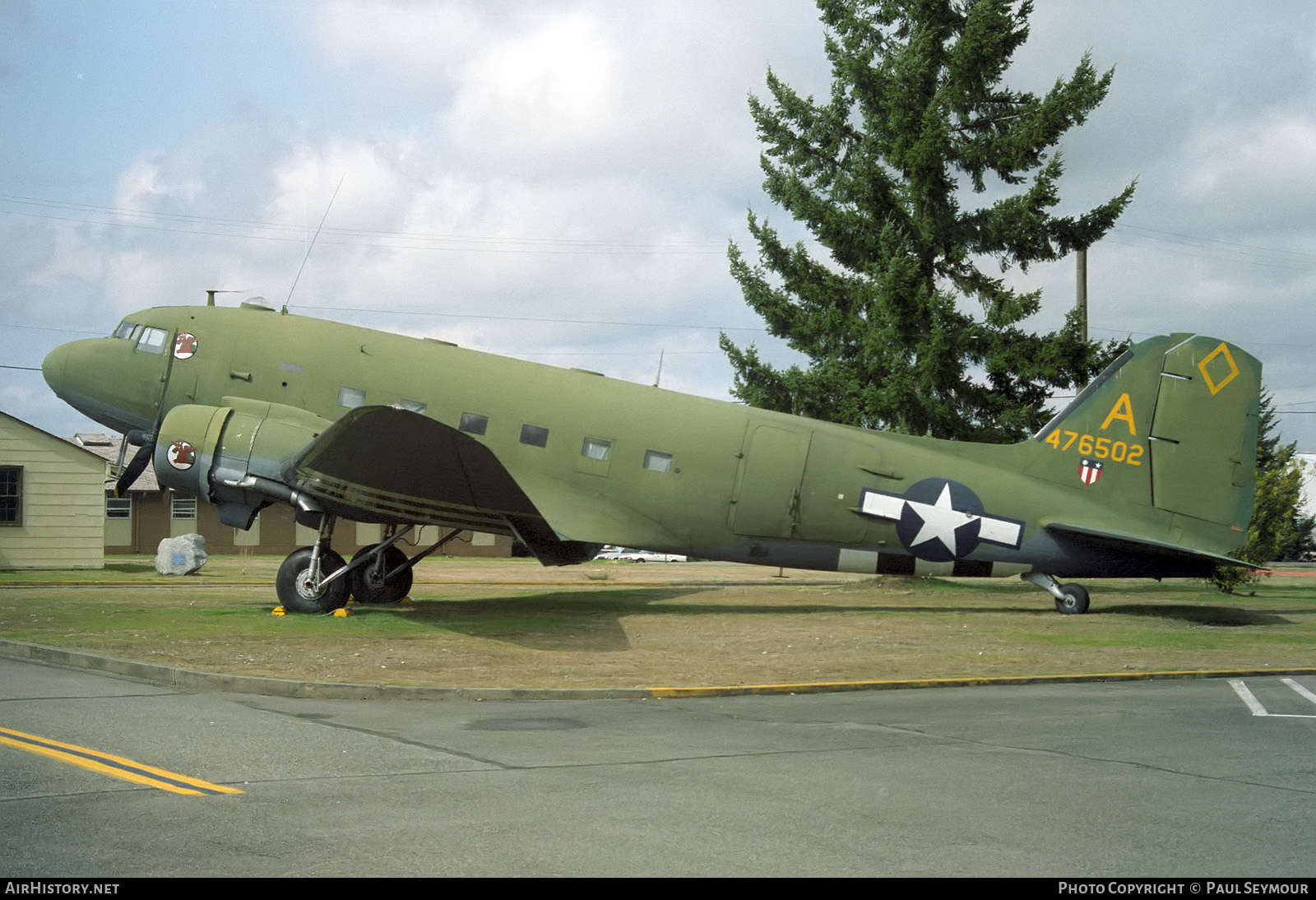 Aircraft Photo of 44-76502 / 476502 | Douglas C-47D Skytrain | USA - Air Force | AirHistory.net #437382