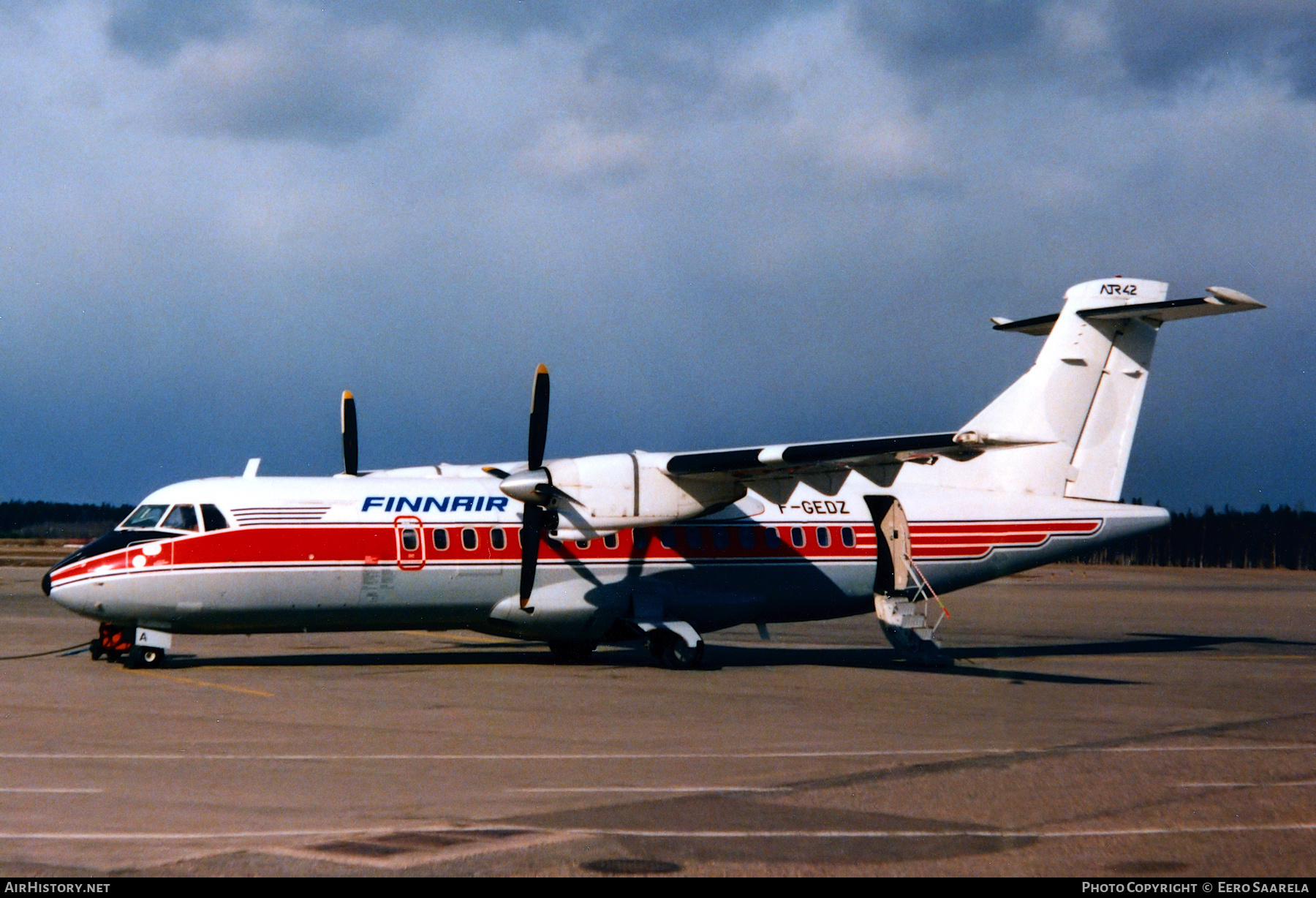 Aircraft Photo of F-GEDZ | ATR ATR-42-300 | Finnair | AirHistory.net #437383
