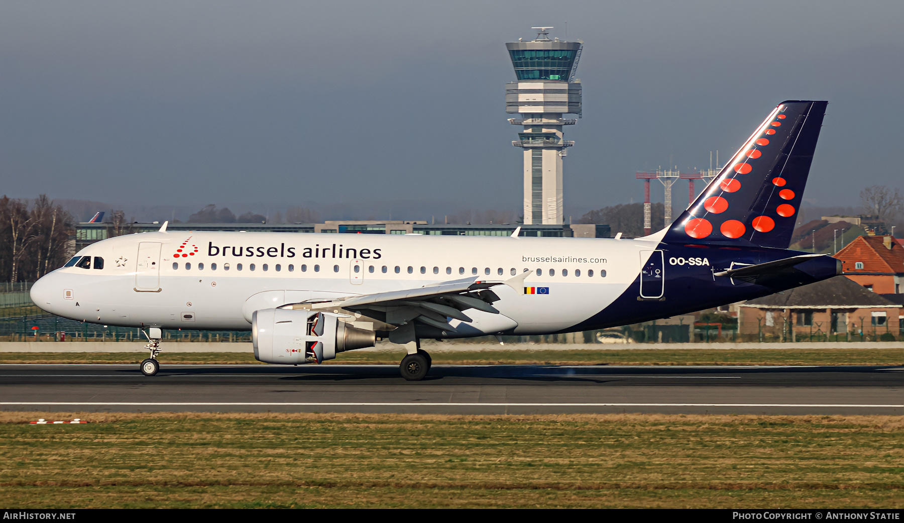 Aircraft Photo of OO-SSA | Airbus A319-111 | Brussels Airlines | AirHistory.net #437389