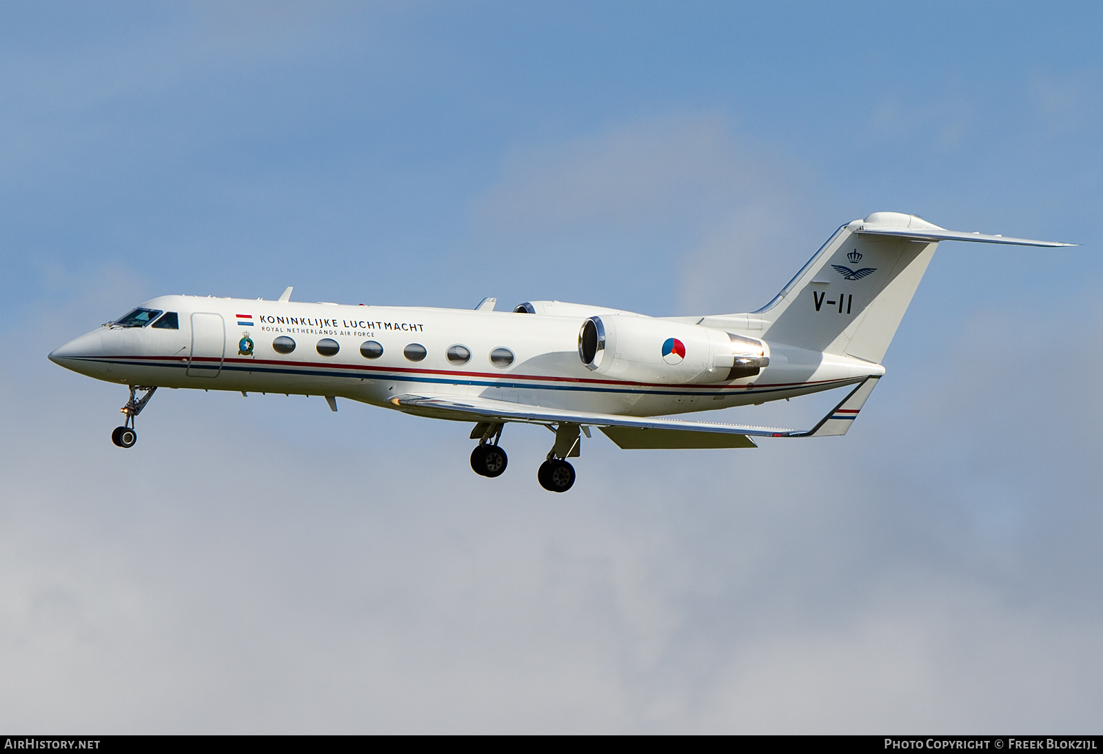 Aircraft Photo of V-11 | Gulfstream Aerospace G-IV Gulfstream IV | Netherlands - Air Force | AirHistory.net #437392