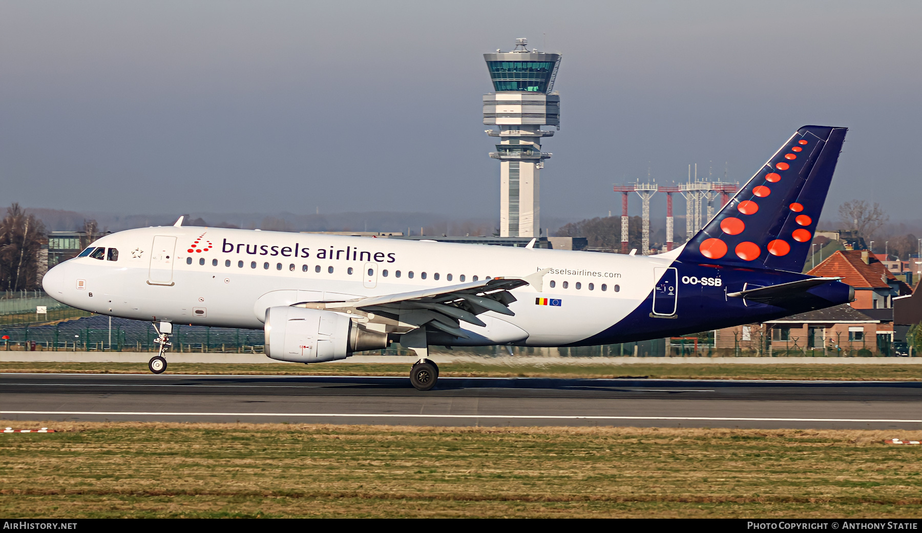 Aircraft Photo of OO-SSB | Airbus A319-111 | Brussels Airlines | AirHistory.net #437404