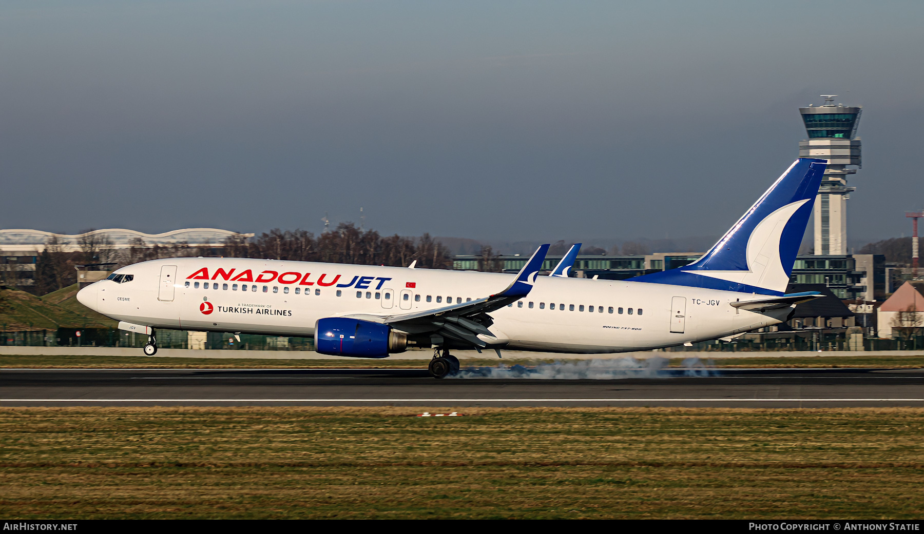 Aircraft Photo of TC-JGV | Boeing 737-8F2 | AnadoluJet | AirHistory.net #437405