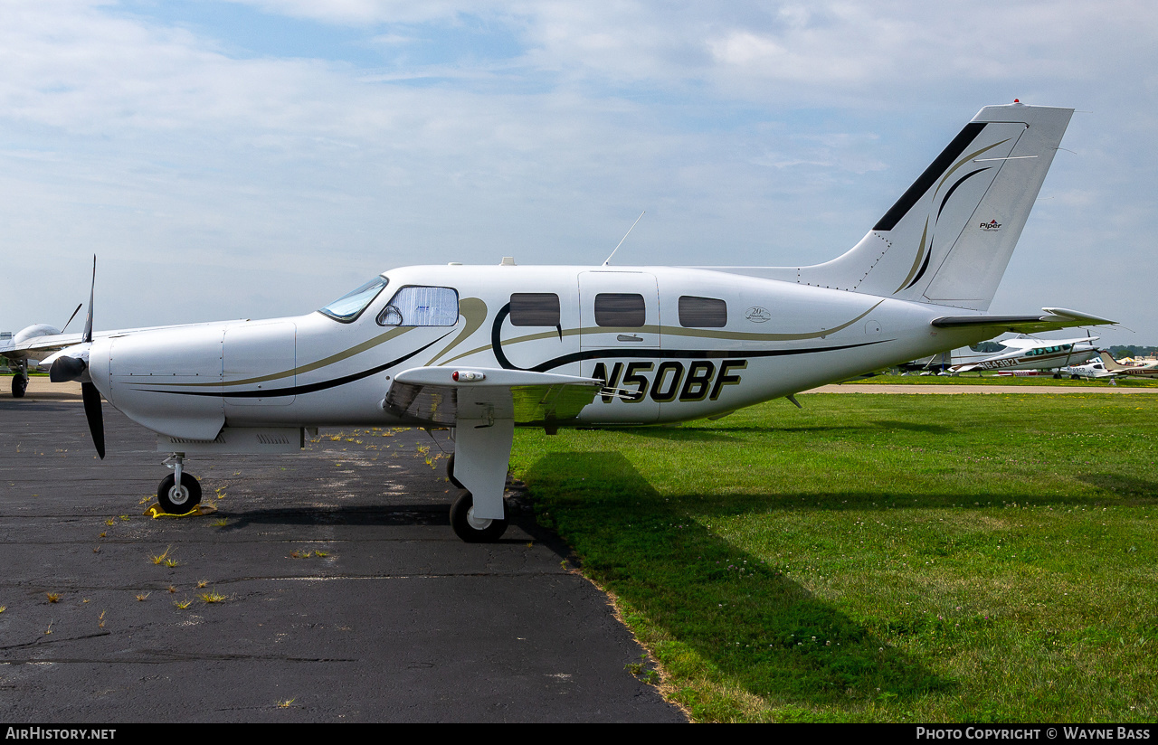 Aircraft Photo of N50BF | Piper PA-46-350P Malibu Mirage | AirHistory.net #437431