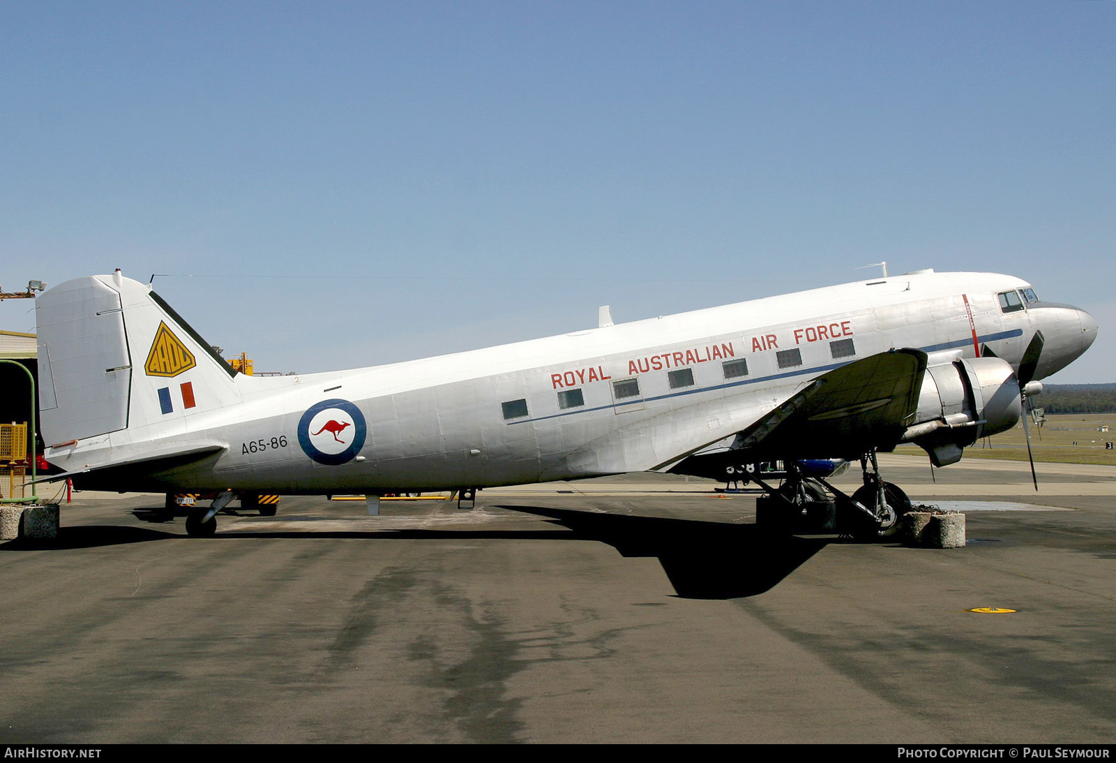 Aircraft Photo of VH-NVD / A65-86 | Douglas C-47B Dakota | Australia - Air Force | AirHistory.net #437437