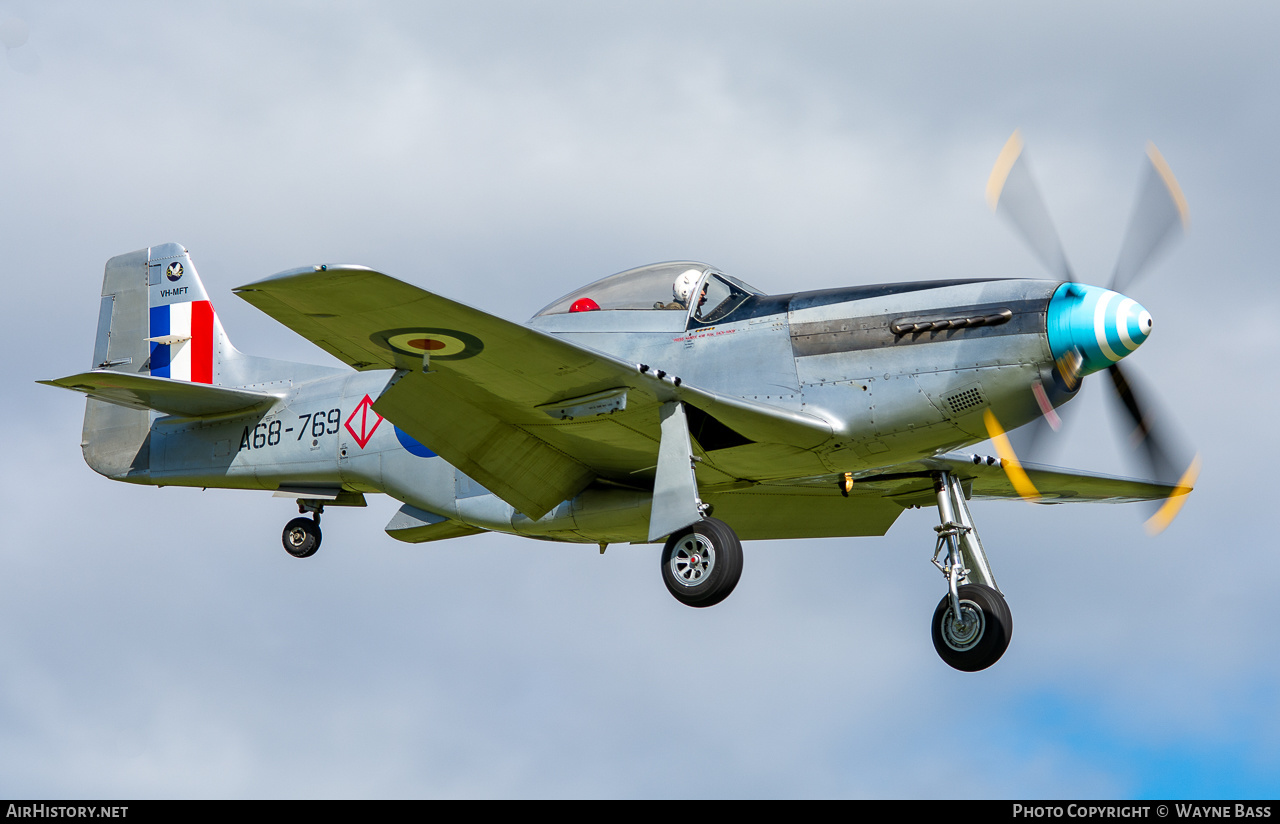 Aircraft Photo of VH-MFT / A68-769 | Commonwealth CA-18 Mustang 21 (P-51D) | Australia - Air Force | AirHistory.net #437439