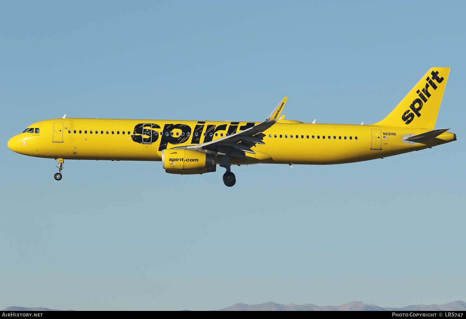 Aircraft Photo of N681NK | Airbus A321-231 | Spirit Airlines | AirHistory.net #437445