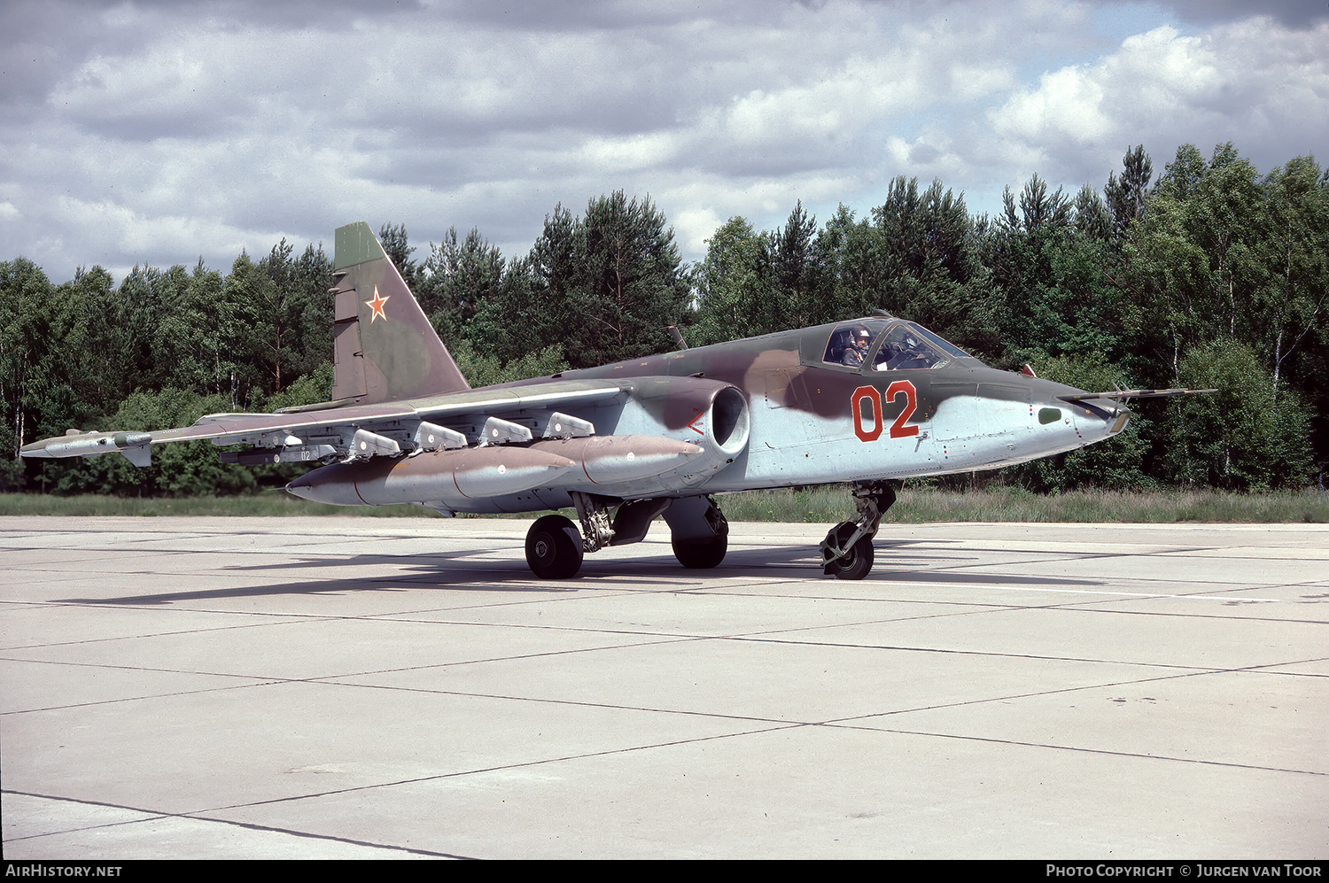 Aircraft Photo of 02 red | Sukhoi Su-25 | Russia - Air Force | AirHistory.net #437447