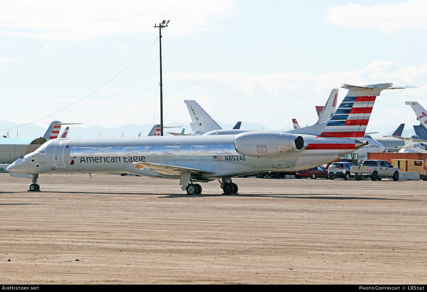 Aircraft Photo of N852AE | Embraer ERJ-140LR (EMB-135KL) | American Eagle | AirHistory.net #437472