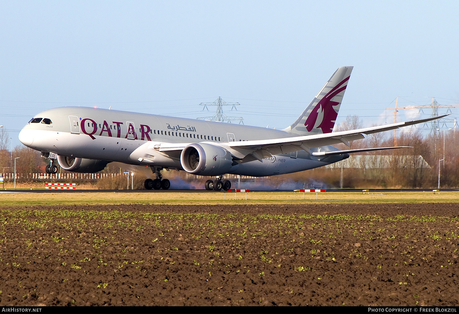 Aircraft Photo of A7-BCO | Boeing 787-8 Dreamliner | Qatar Airways | AirHistory.net #437477