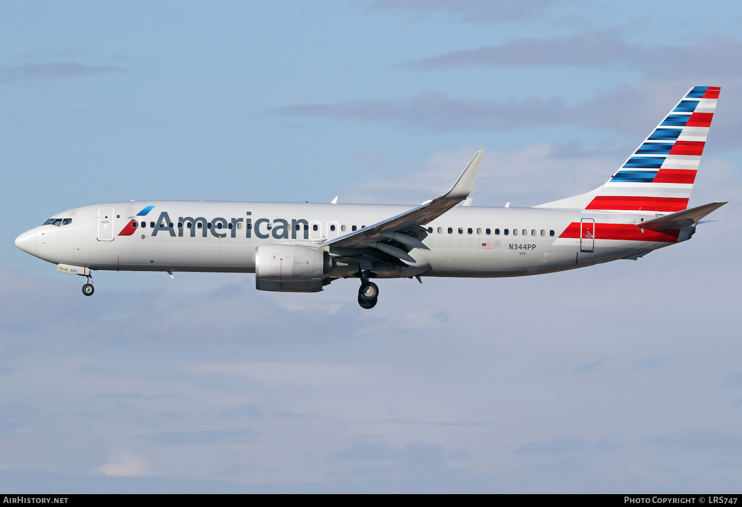 Aircraft Photo of N344PP | Boeing 737-823 | American Airlines | AirHistory.net #437485