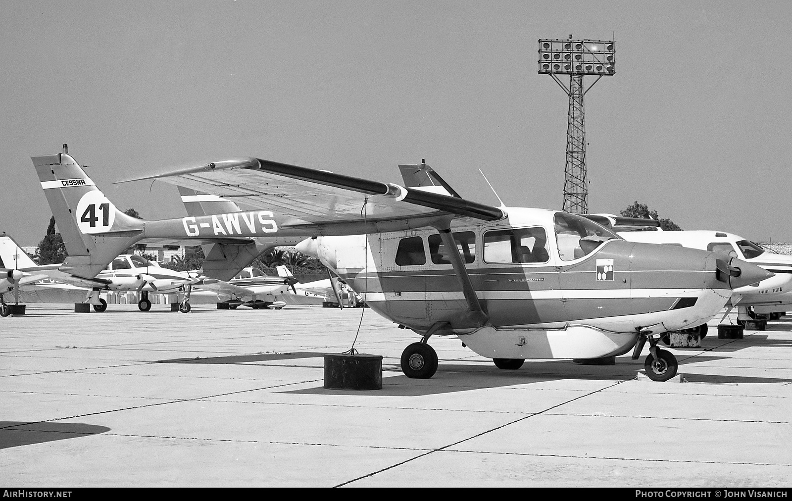 Aircraft Photo of G-AWVS | Cessna 337D Super Skymaster | AirHistory.net #437490
