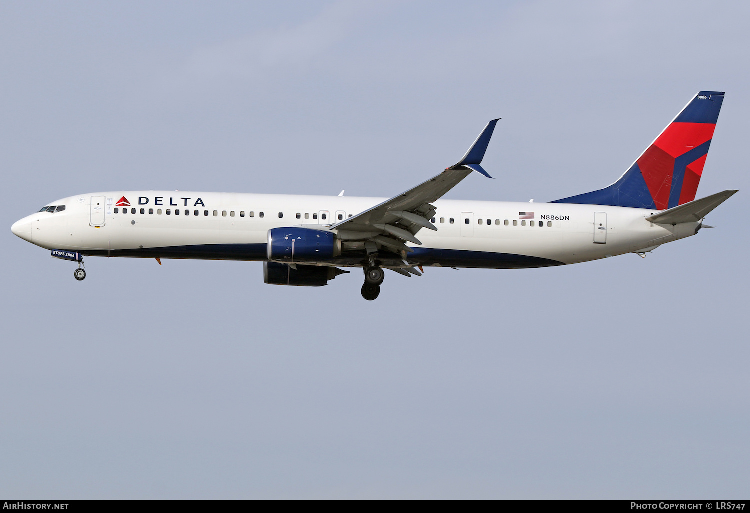 Aircraft Photo of N886DN | Boeing 737-900/ER | Delta Air Lines | AirHistory.net #437509