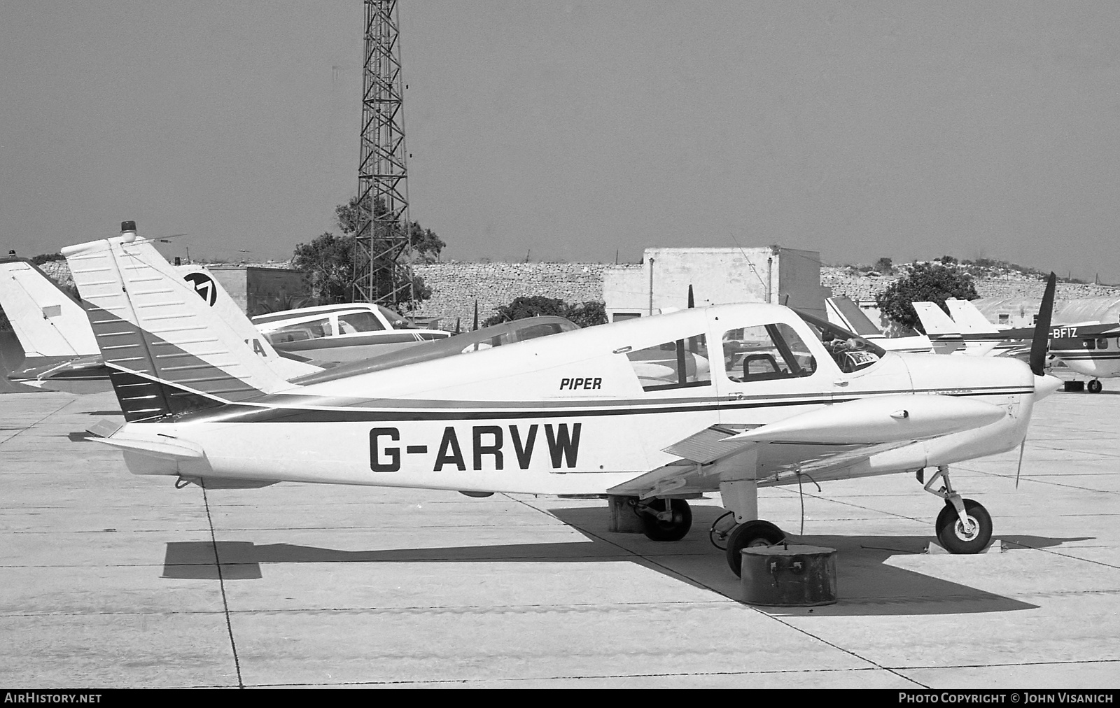 Aircraft Photo of G-ARVW | Piper PA-28-160 Cherokee | AirHistory.net #437510