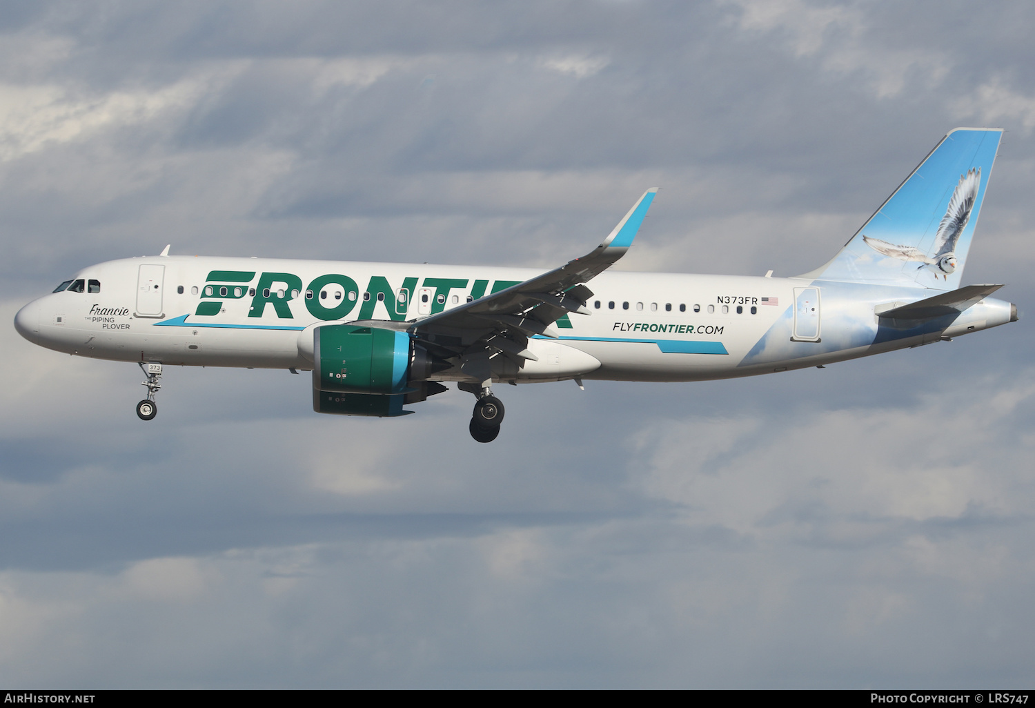Aircraft Photo of N373FR | Airbus A320-251N | Frontier Airlines | AirHistory.net #437513