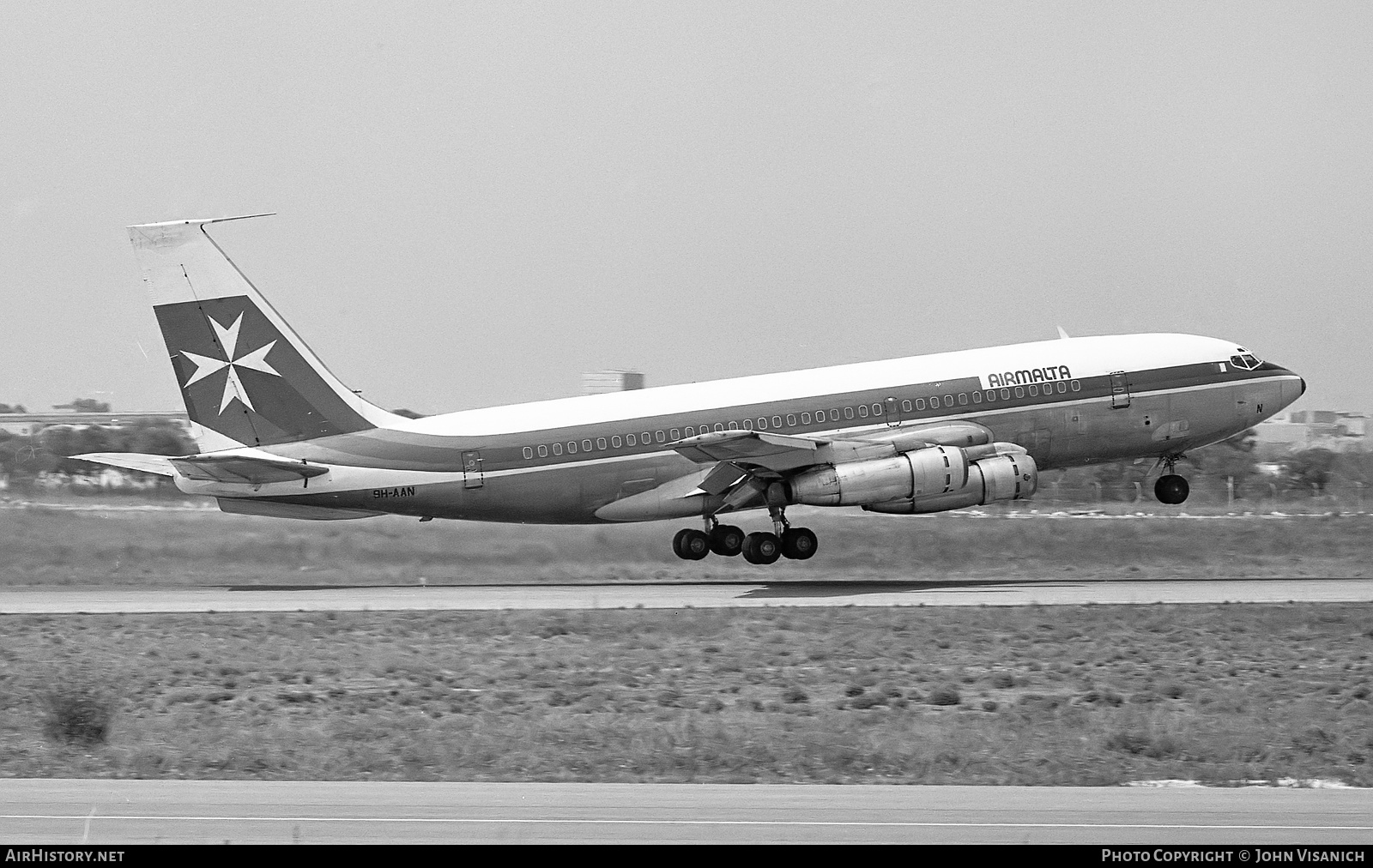 Aircraft Photo of 9H-AAN | Boeing 720-040B | Air Malta | AirHistory.net #437522