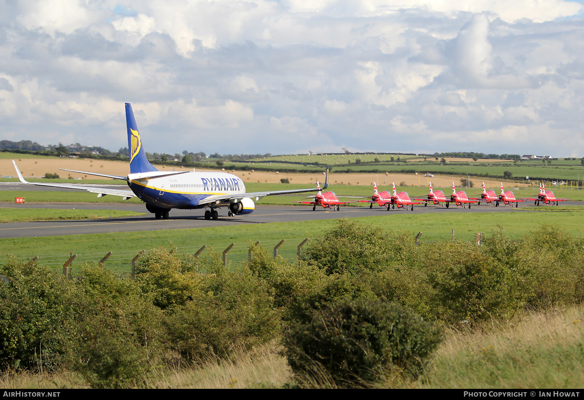 Aircraft Photo of EI-ESN | Boeing 737-8AS | Ryanair | AirHistory.net #437528