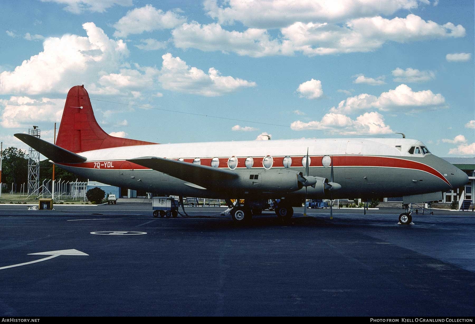 Aircraft Photo of 7Q-YDL | Vickers 754D Viscount | Air Rhodesia | AirHistory.net #437531