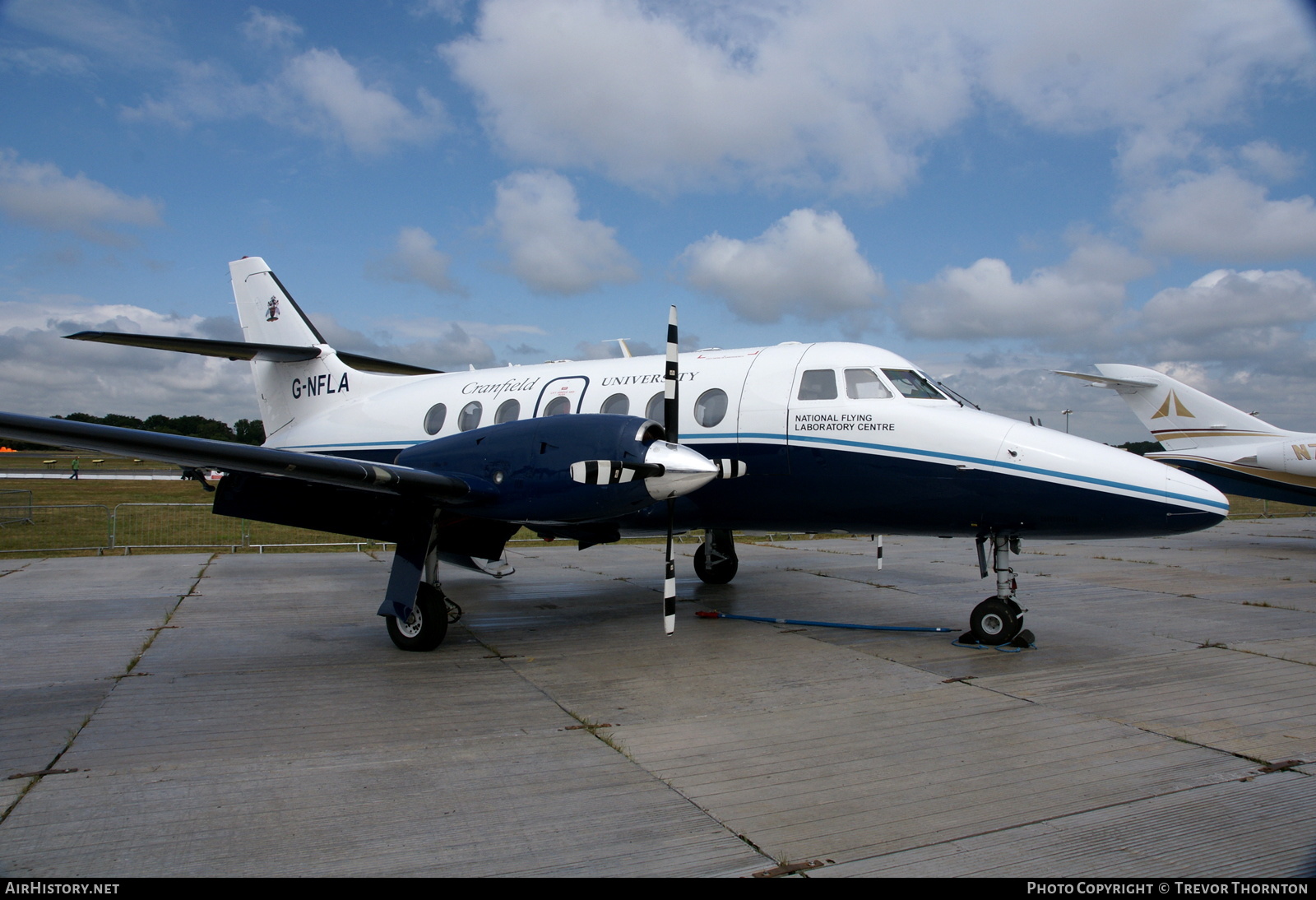 Aircraft Photo of G-NFLA | British Aerospace BAe-3102 Jetstream 31 | Cranfield University | AirHistory.net #437536