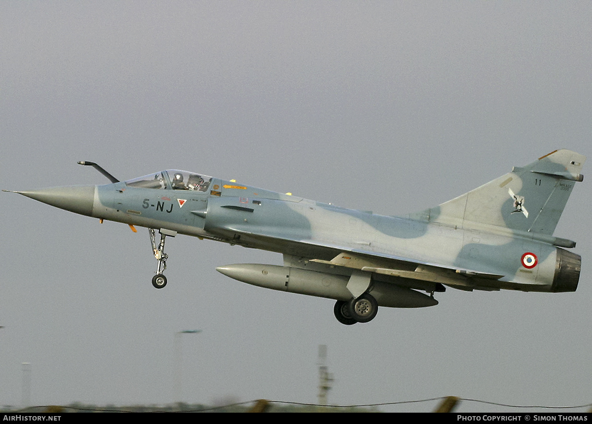 Aircraft Photo of 11 | Dassault Mirage 2000C | France - Air Force | AirHistory.net #437546