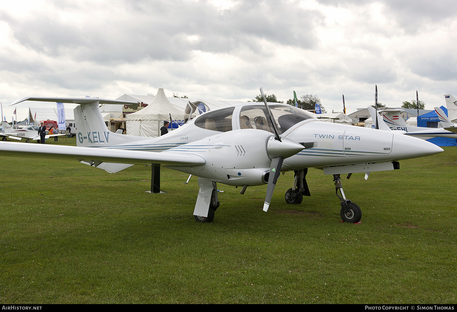 Aircraft Photo of G-KELV | Diamond DA42 Twin Star | AirHistory.net #437552