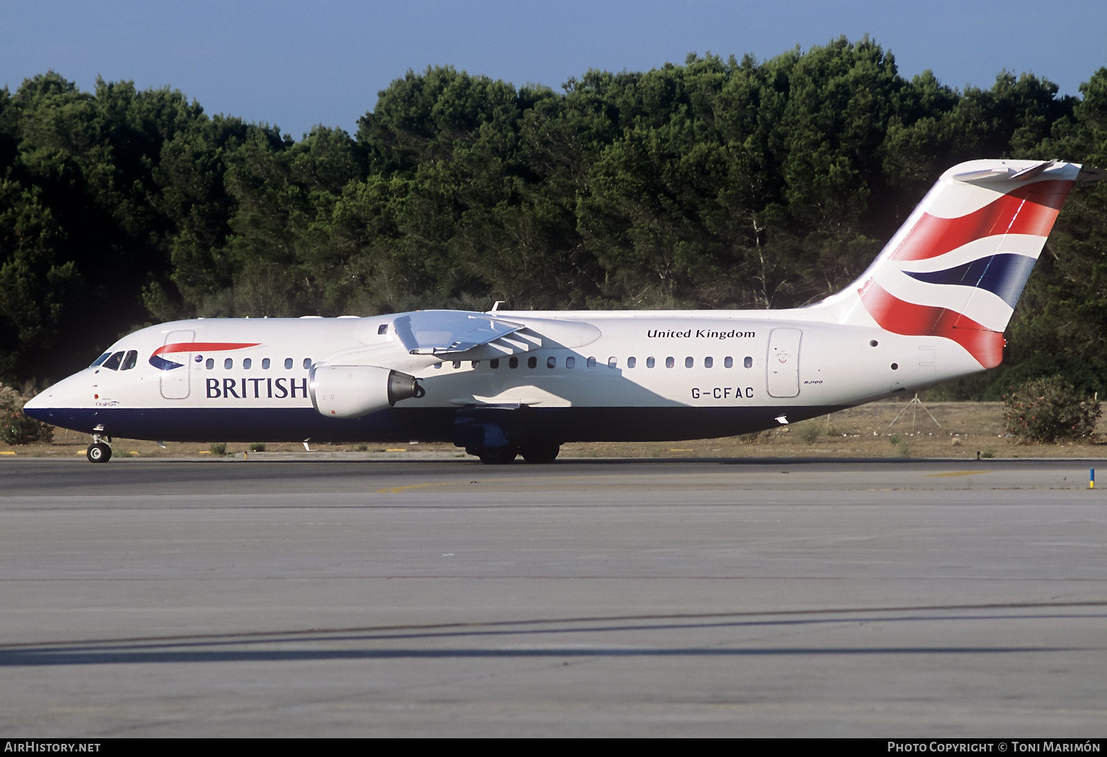 Aircraft Photo of G-CFAC | BAE Systems Avro 146-RJ100 | British Airways | AirHistory.net #437566