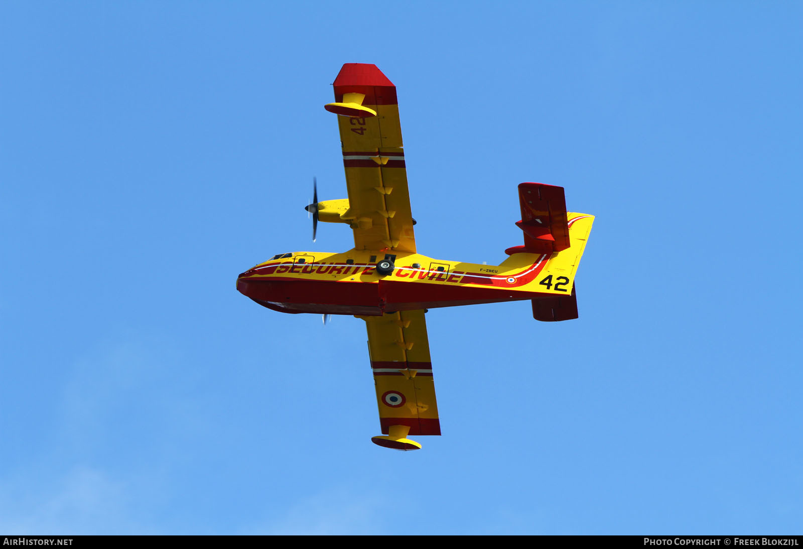 Aircraft Photo of F-ZBEU | Bombardier CL-415 (CL-215-6B11) | Sécurité Civile | AirHistory.net #437568