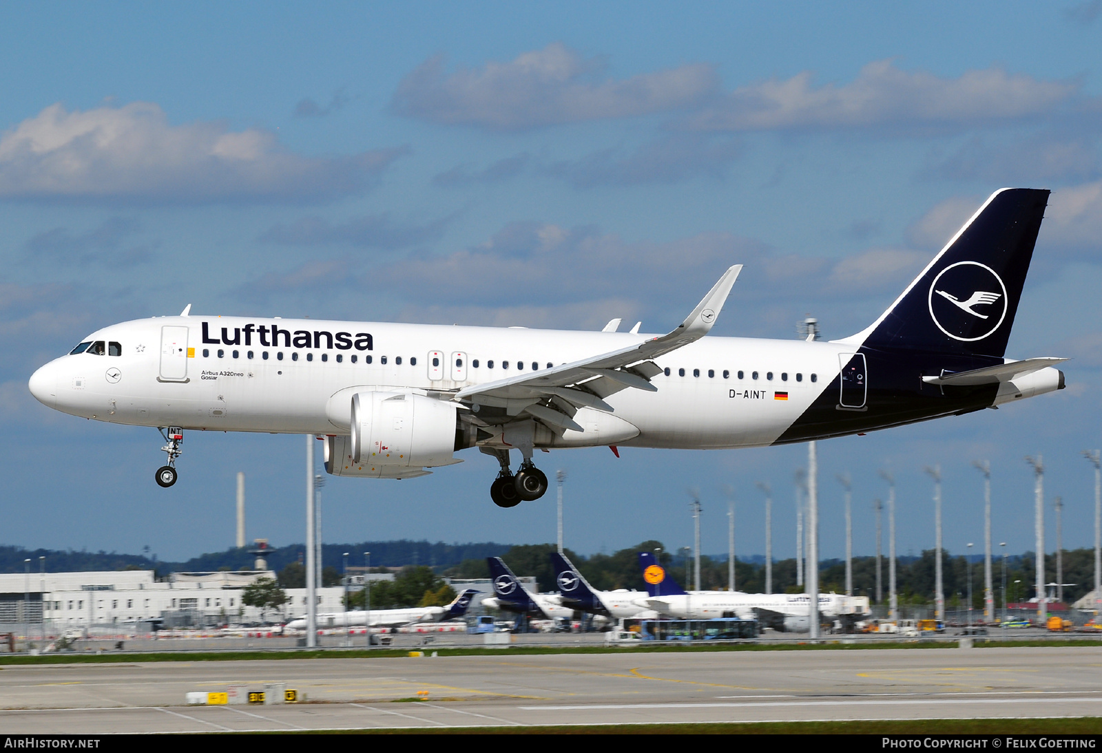 Aircraft Photo of D-AINT | Airbus A320-271N | Lufthansa | AirHistory.net #437573