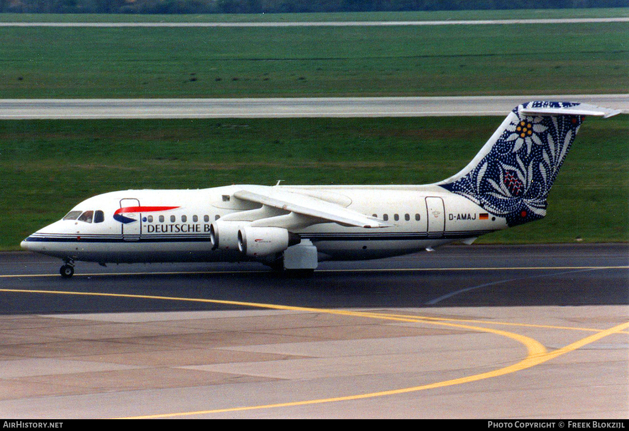Aircraft Photo of D-AMAJ | British Aerospace BAe-146-200A | Deutsche BA | AirHistory.net #437579