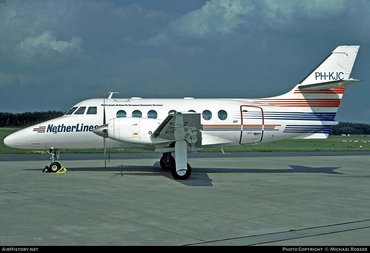 Aircraft Photo of PH-KJC | British Aerospace BAe-3108 Jetstream 31 | Netherlines | AirHistory.net #437596