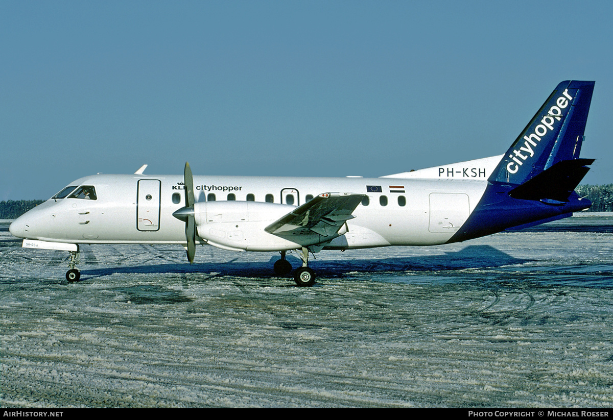 Aircraft Photo of PH-KSH | Saab 340B | KLM Cityhopper | AirHistory.net #437599