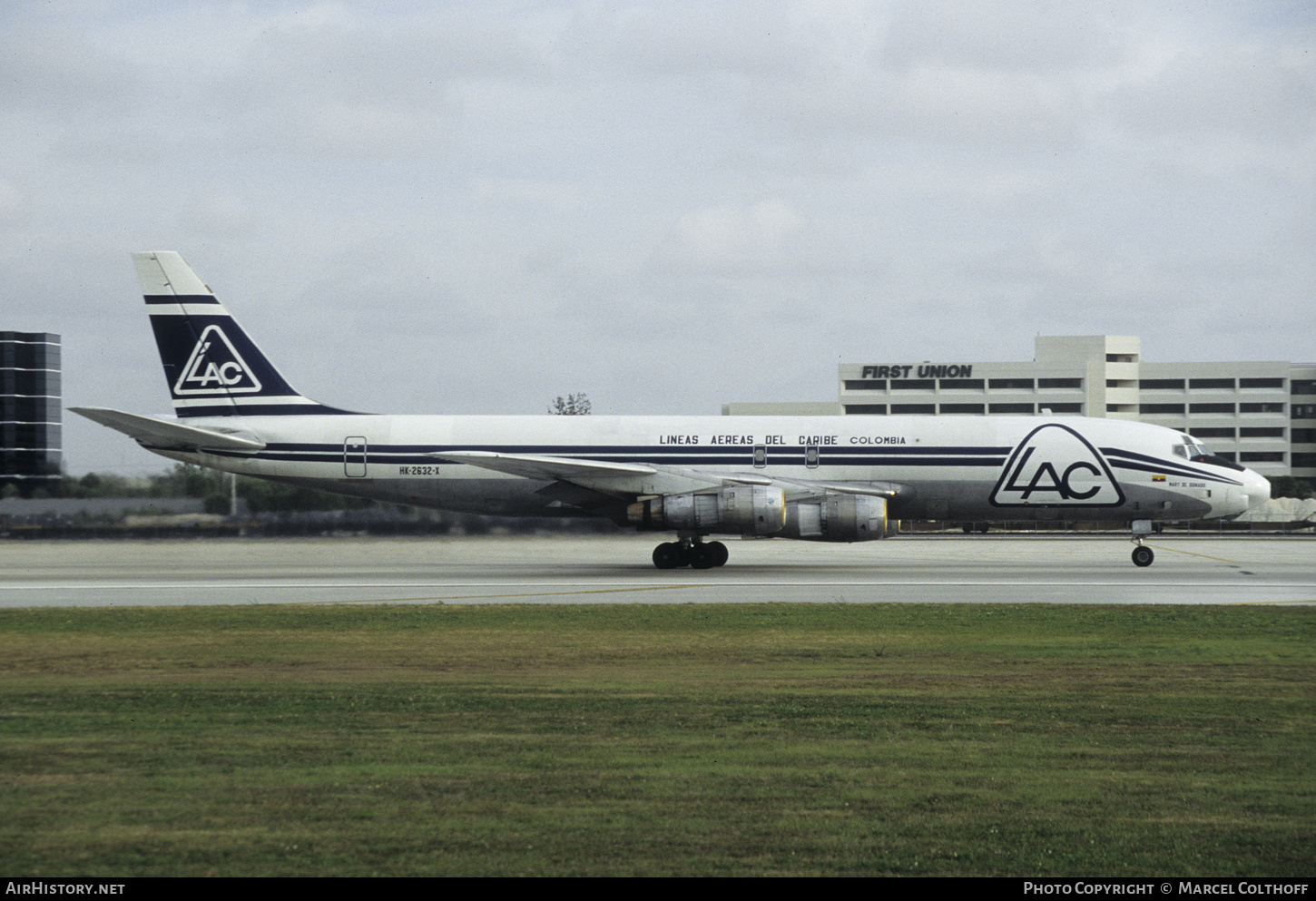 Aircraft Photo of HK-2632X | Douglas DC-8-54(F) | LAC - Líneas Aéreas del Caribe | AirHistory.net #437601