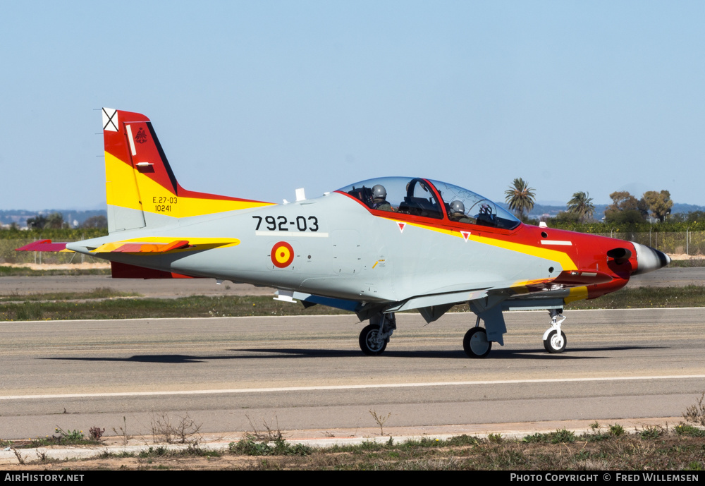 Aircraft Photo of E.27-03 / 10241 | Pilatus PC-21 | Spain - Air Force | AirHistory.net #437611