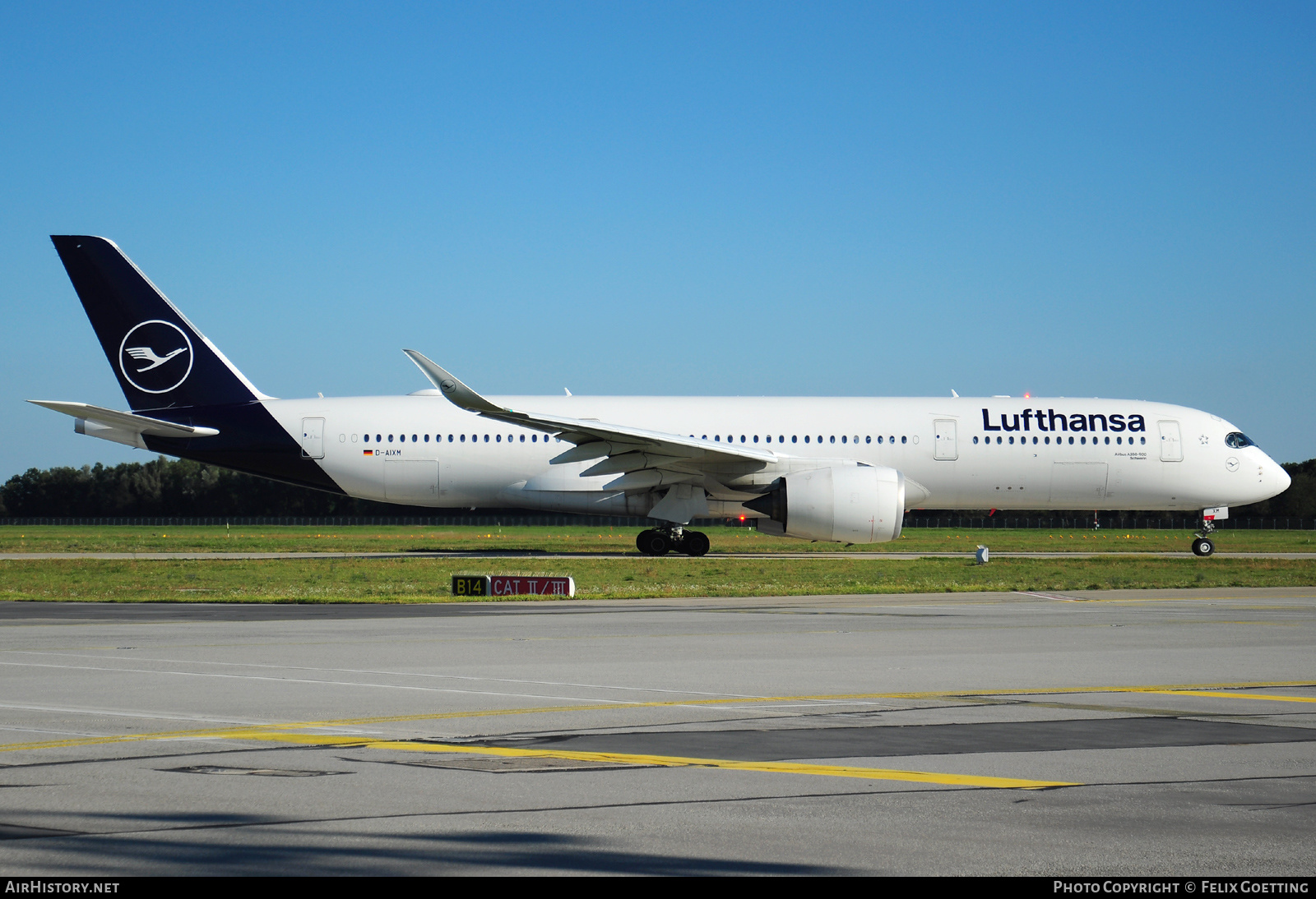 Aircraft Photo of D-AIXM | Airbus A350-941 | Lufthansa | AirHistory.net #437614