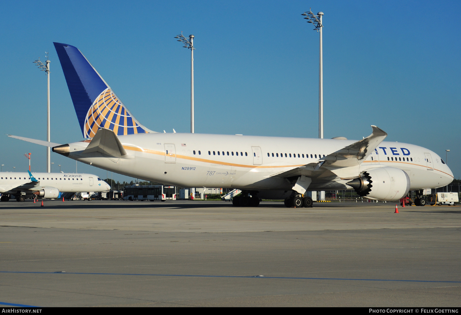 Aircraft Photo of N28912 | Boeing 787-8 Dreamliner | United Airlines | AirHistory.net #437629