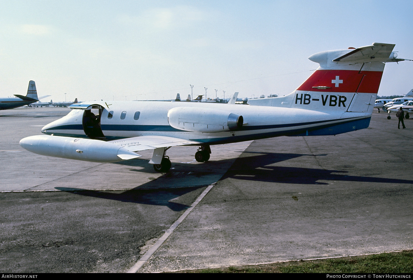 Aircraft Photo of HB-VBR | Gates Learjet 25 | AirHistory.net #437632